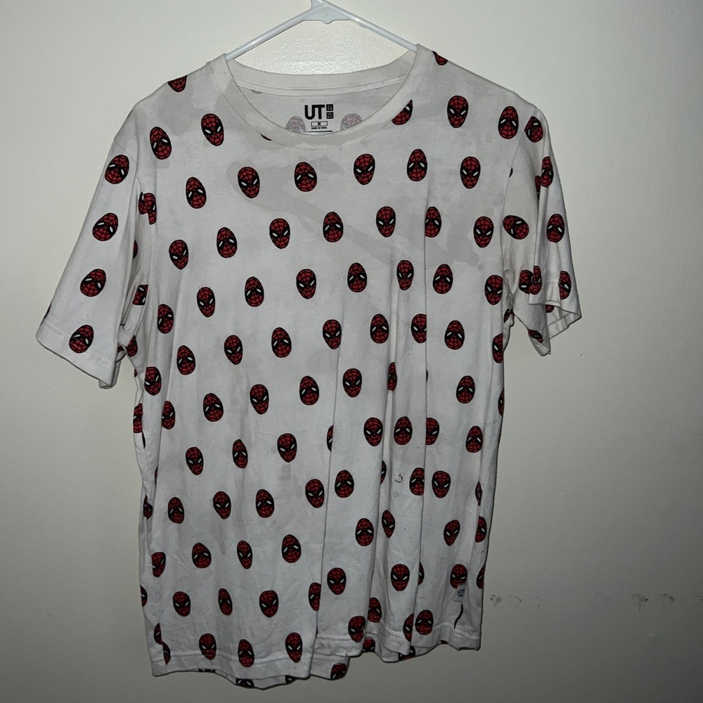 Spiderman face shirt